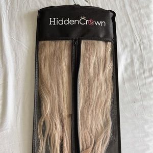 Hidden Crown - Light Ash Blonde #116 14 inch halo extension